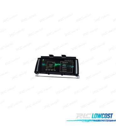 AUTO RÁDIO GPS ANDROID 12 PARA BMW X3 F25 X4 F26 13-16 NBT