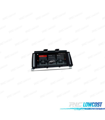 AUTO RÁDIO GPS ANDROID 12 PARA BMW X3 F25 X4 F26 13-16 NBT