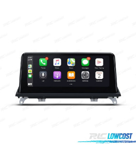 AUTO RÁDIO GPS ANDROID 10 BMW X5 E70 X6 E71 11-13 CIC