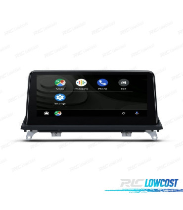 AUTO RÁDIO GPS ANDROID 14 BMW X5 E70 X6 E71 11-13 CIC