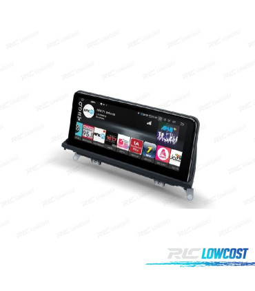 AUTO RÁDIO GPS ANDROID 10 BMW X5 E70 X6 E71 11-13 CIC