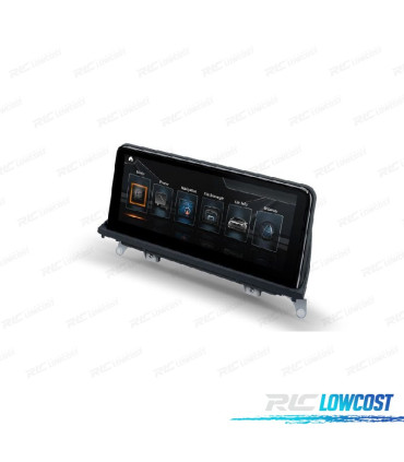 AUTO RÁDIO GPS ANDROID 10 BMW X5 E70 X6 E71 11-13 CIC