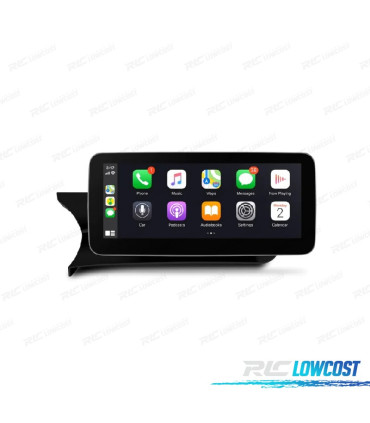 AUTO RÁDIO GPS ANDROID 10 MERCEDES C W204 11-14 NTG 4.5 4.7