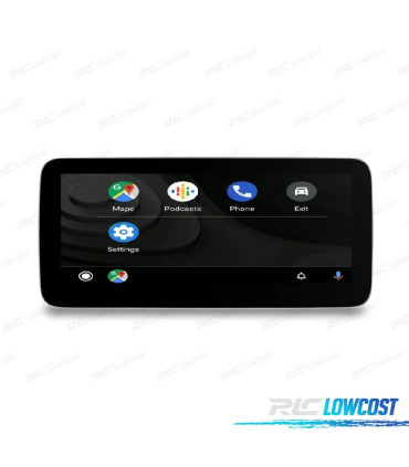 AUTO RÁDIO GPS ANDROID 13 MERCEDES CLASE A W176 CLA C117 GLA X156 16-18 NTG 5.1 5.2