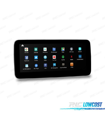 AUTO RÁDIO GPS ANDROID 13 MERCEDES CLASE A W176 CLA C117 GLA X156 16-18 NTG 5.1 5.2