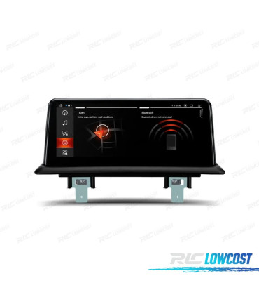 AUTO RÁDIO GPS ANDROID 12 BMW E81 E82 E87 E88 06-12 SEM ECRA DE ORIGEM