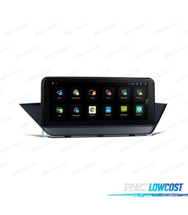 AUTO RÁDIO GPS ANDROID 10 BMW X1 E84 09-15 CIC
