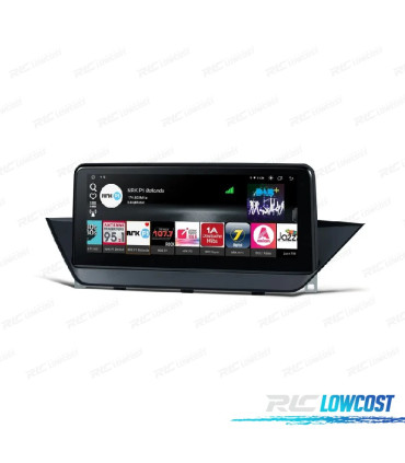AUTO RÁDIO GPS ANDROID 10 BMW X1 E84 09-15 CIC