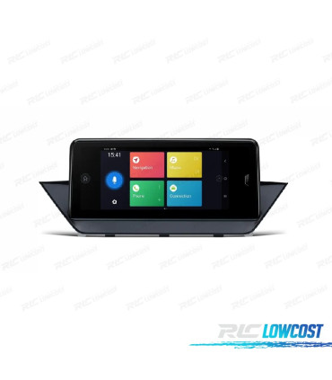 AUTO RÁDIO GPS ANDROID 12 BMW X1 E84 09-15 SIN PANTALLA DE SERIE