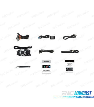 AUTO RÁDIO GPS ANDROID 12 BMW X1 E84 09-15 SIN PANTALLA DE SERIE