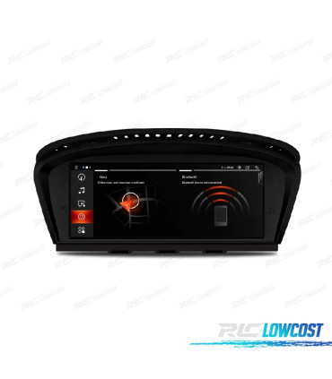 AUTO RÁDIO GPS ANDROID 14 BMW SERIE 3 E90 E91 E92 E93 SERIE 5 E60 E61 E63 E64 05-08 CCC