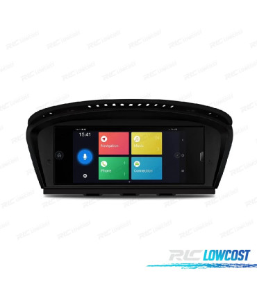 AUTO RÁDIO GPS ANDROID 14 BMW SERIE 3 E90 E91 E92 E93 SERIE 5 E60 E61 E63 E64 05-08 CCC
