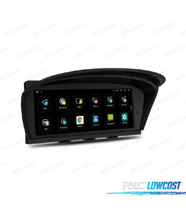 AUTO RÁDIO GPS ANDROID 14 BMW SERIE 3 E90 E91 E92 E93 SERIE 5 E60 E61 E63 E64 05-08 CCC