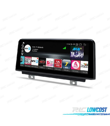 AUTO RÁDIO GPS ANDROID 14 PARA BMW SERIE 3 F30 F31 F34 SERIE 4 F32 F33 F36 13-16 NBT