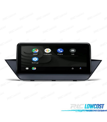 AUTO RÁDIO GPS ANDROID 12 BMW X1 E84 09-15