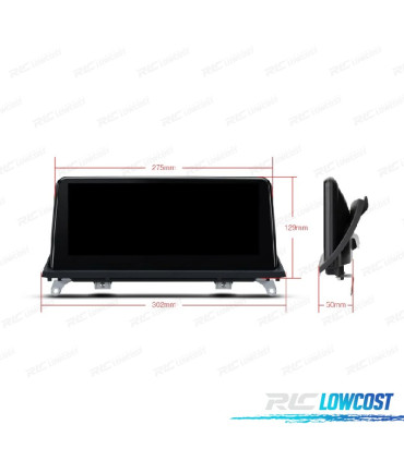 AUTO RÁDIO GPS ANDROID 12 BMW X5 E70 X6 E71 07-10 CCC