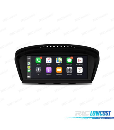AUTO RÁDIO GPS ANDROID 12 PARA BMW E90 E91 E92 E60 E61 05-08 CCC