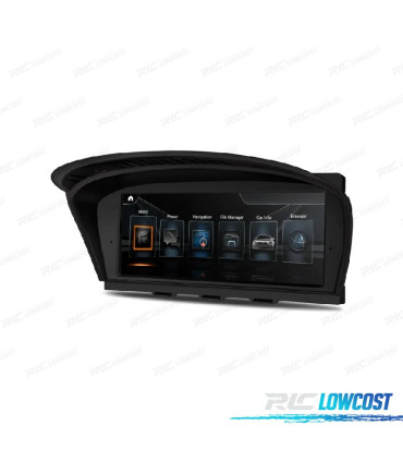 AUTO RÁDIO GPS ANDROID 12 BMW E90 E91 E92 E60 E61 05-08 CCC
