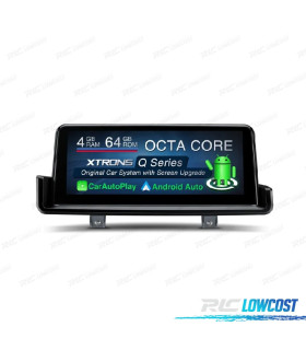 AUTO RÁDIO GPS ANDROID 10 PARA BMW E90 E91 E92 E93 08-12 SIN PANTALLA DE SERIE