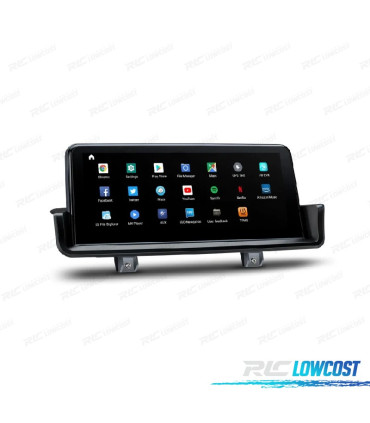 AUTO RÁDIO GPS ANDROID 10 PARA BMW E90 E91 E92 E93 08-12 SIN PANTALLA DE SERIE