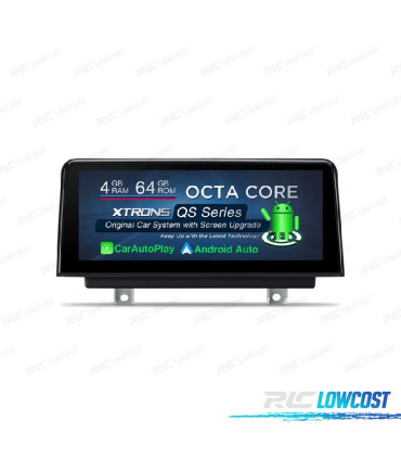 AUTO RÁDIO GPS ANDROID 14 PARA BMW F30 F31 F34 F32 F33 F36 13-16 NBT