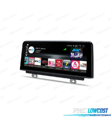 AUTO RÁDIO GPS ANDROID 14 PARA BMW F30 F31 F34 F32 F33 F36 13-16 NBT