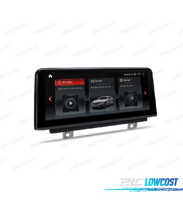 AUTO RÁDIO GPS ANDROID 14 PARA BMW F30 F31 F34 F32 F33 F36 13-16 NBT
