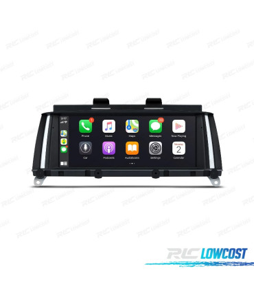 AUTO RÁDIO GPS ANDROID 12 PARA BMW X3 F25 X4 F26 11-13 CIC