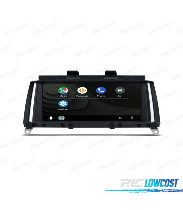 AUTO RÁDIO GPS ANDROID 12 PARA BMW X3 F25 X4 F26 11-13 CIC