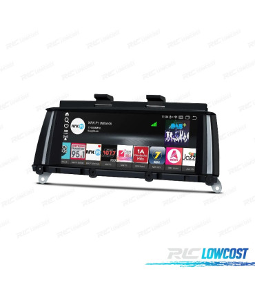 AUTO RÁDIO GPS ANDROID 12 PARA BMW X3 F25 X4 F26 11-13 CIC