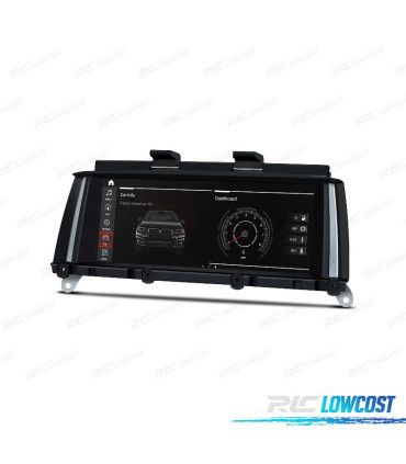 AUTO RÁDIO GPS ANDROID 12 PARA BMW X3 F25 X4 F26 11-13 CIC