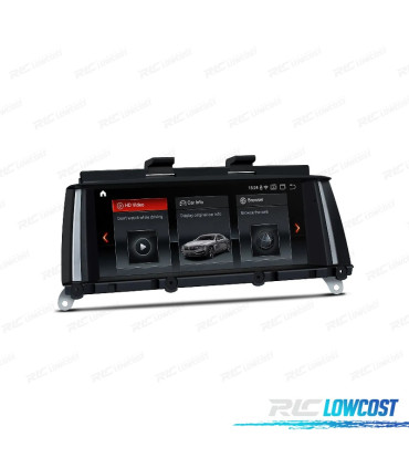 AUTO RÁDIO GPS ANDROID 12 PARA BMW X3 F25 X4 F26 11-13 CIC