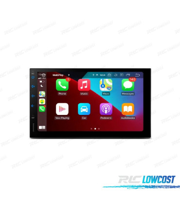 AUTO RÁDIO GPS ANDROID 13 UNIVERSAL 4G