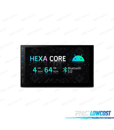 RÁDIO GPS ANDROID 10 UNIVERSAL WIFI HDMI