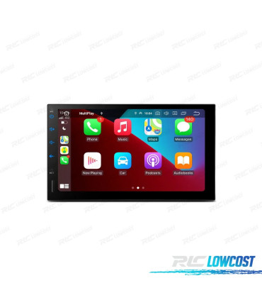 RÁDIO GPS ANDROID 10 UNIVERSAL WIFI HDMI