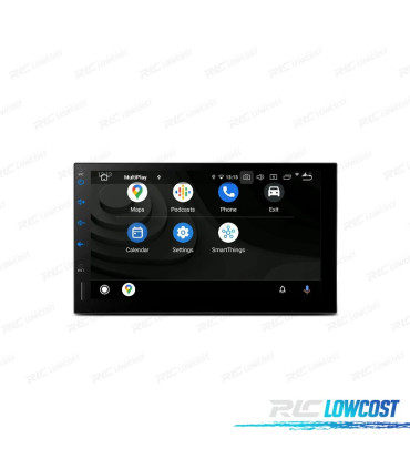 RÁDIO GPS ANDROID 10 UNIVERSAL WIFI HDMI