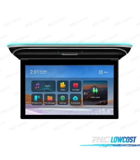 ECRÃ TEJADILHO TECTO UNIVERSAL ANDROID 9 TOUCHSCREEN