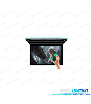 ECRÃ TEJADILHO TECTO UNIVERSAL ANDROID 9 TOUCHSCREEN