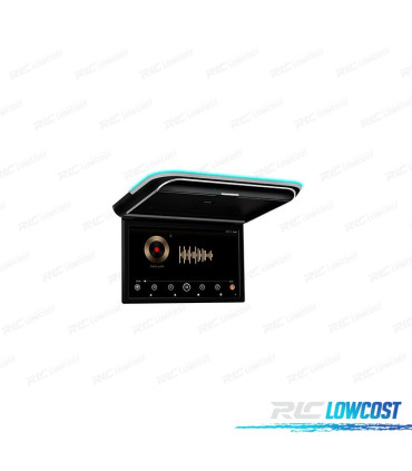 ECRÃ TEJADILHO TECTO UNIVERSAL ANDROID 9 TOUCHSCREEN