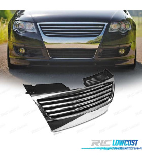 GRELHA FRONTAL VOLKSWAGEN VW PASSAT 3C B6 05-10 CHROME BLACK