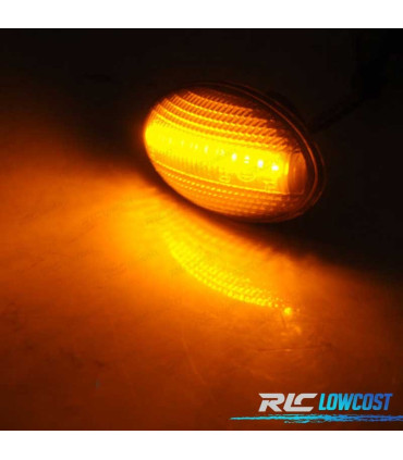 PISCAS LATERAIS LED DINÂMICOS MINI COOPER R50 R52 R53 01-08
