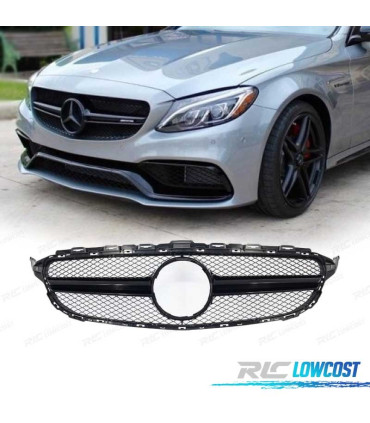 GRELHA FRONTAL MERCEDES W205 14-16 LOOK AMG C63