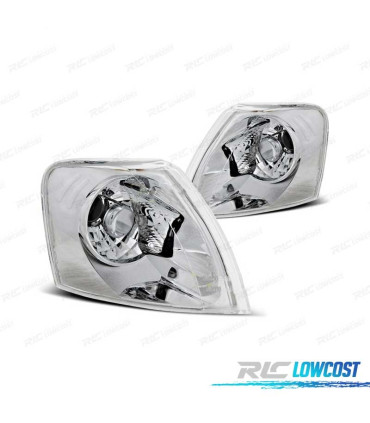 PISCAS FRONTAIS VOLKSWAGEN VW PASSAT 3B 96-00 CROMADO COM VIDRO LISO
