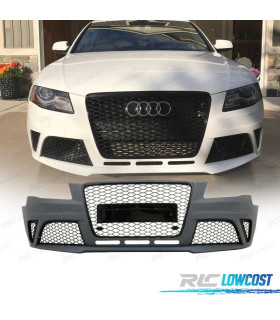 PARA-CHOQUES FRONTAL AUDI A4 B8 08-11 LOOK RS4 GRELHA PRETA SRA PDC