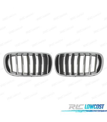 GRELHAS BMW X6 F16 14- CROMADO