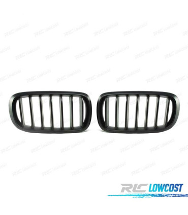 GRELAS FRONTAL BMW X6 F16 14- PRETO FOSCO LOOK M PERFORMANCE