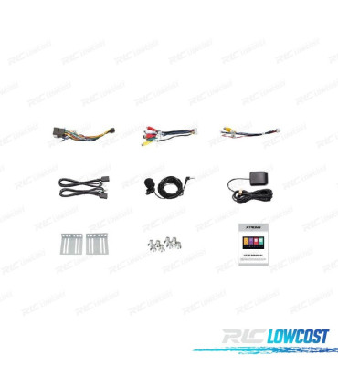 AUTO RÁDIO GPS ANDROID 10 UNIVERSAL 10.1"