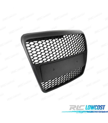 GRELHA FRONTAL AUDI A6 4F 04-08 LOOK RS6 PRETO