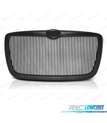 GRELHA CHRYSLER 300 C 04-11 LOOK ROLLS ROYCE PRETO BRILHANTE