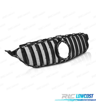 GRELHA MERCEDES W205 18-21 LOOK SPORT PRETO BRILHANTE